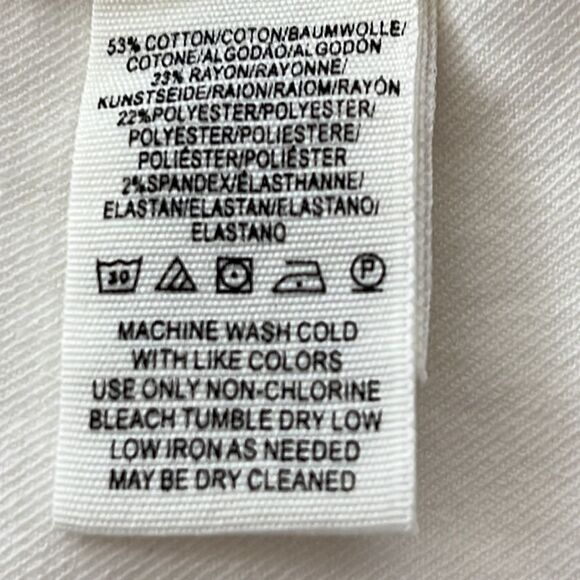 Free People Modern Femme Denim Mini Skirt Size 2 - Picture 8 of 9